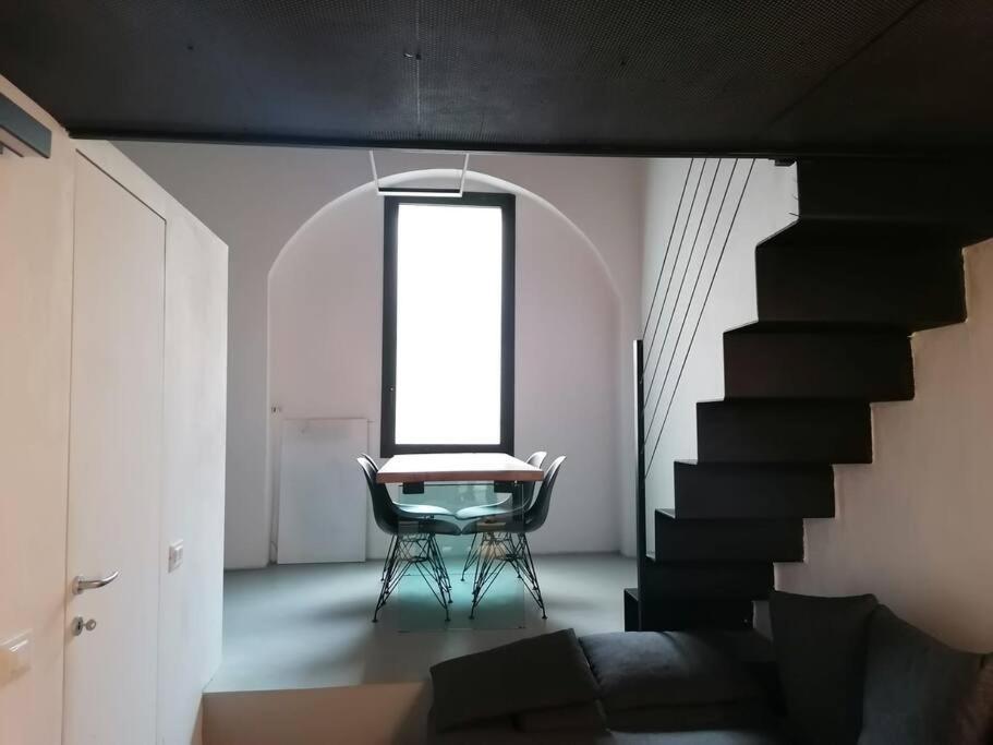Ferienwohnung Bed And Bike - Bergamo Loft Exterior foto